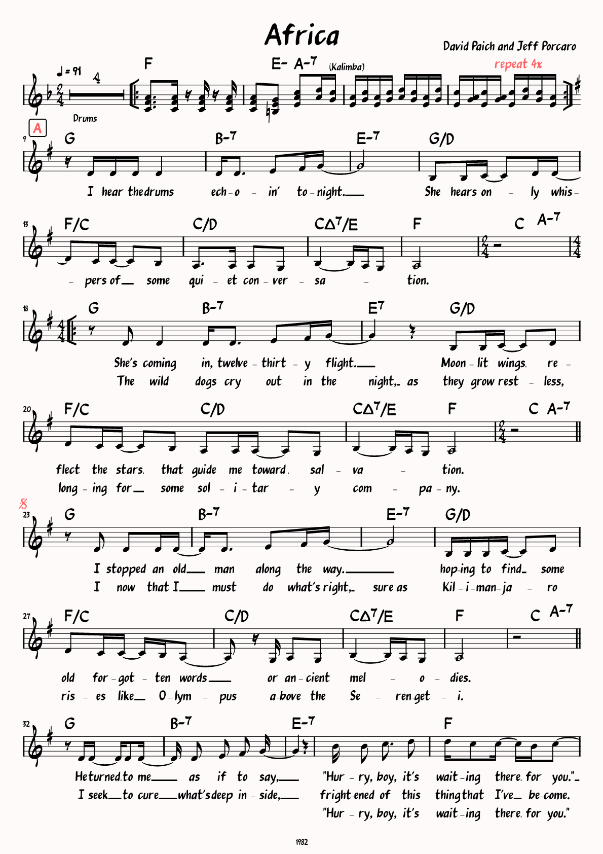 Sheet Music