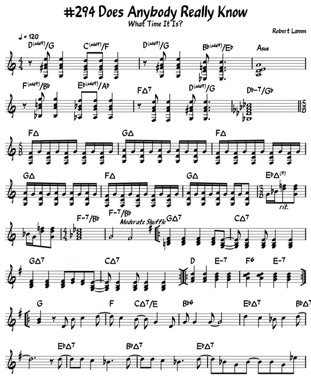 Sheet Music