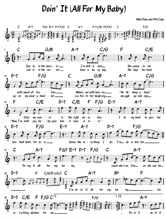Sheet Music