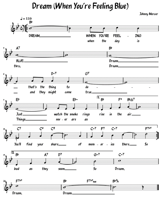 Sheet Music
