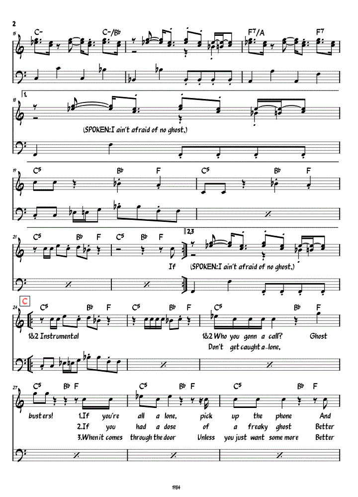 Sheet Music