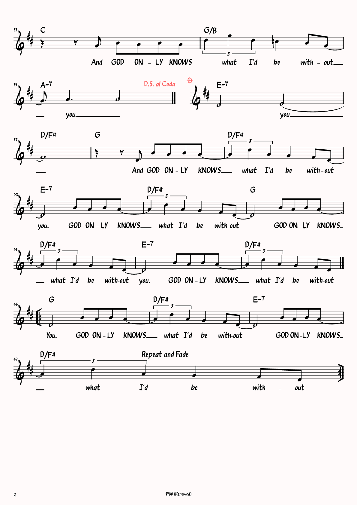 Sheet Music