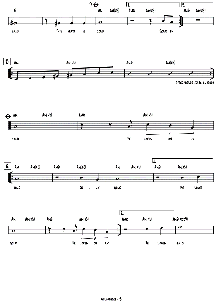 Sheet Music