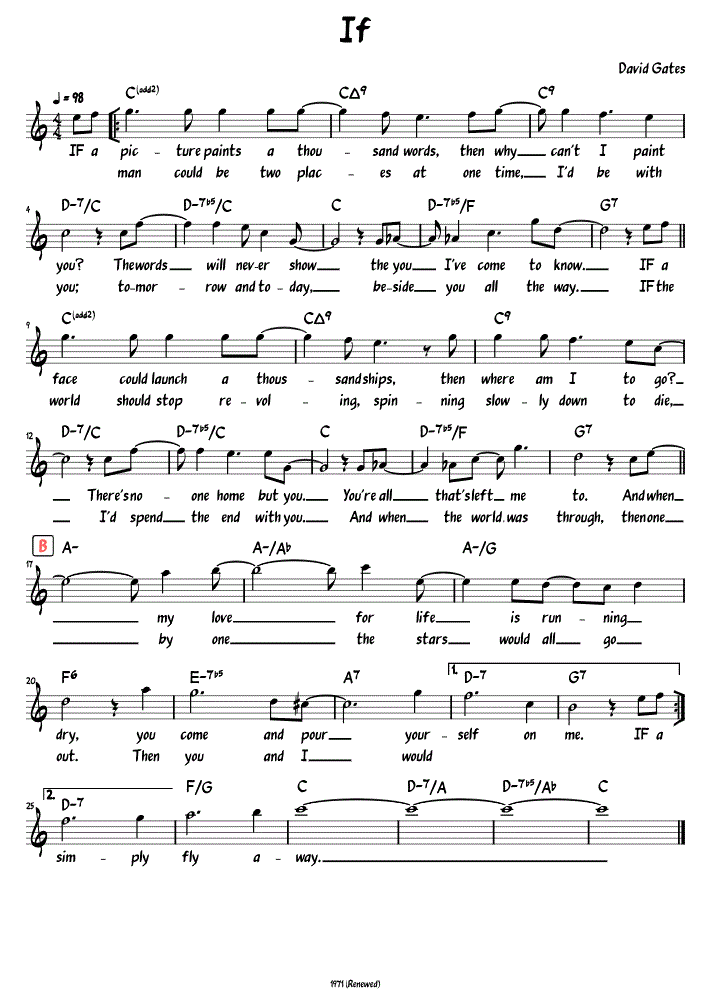 Sheet Music