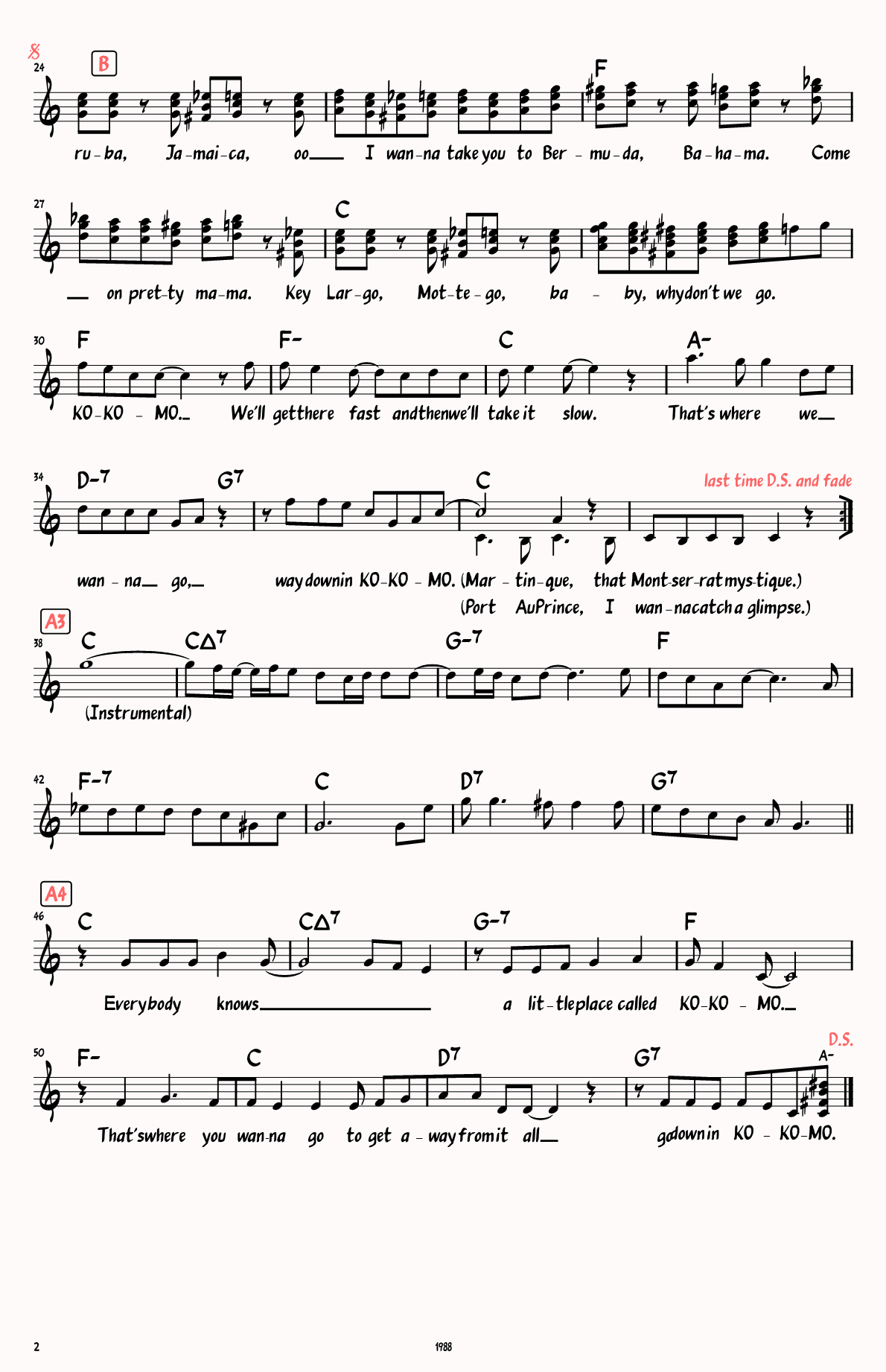 Sheet Music