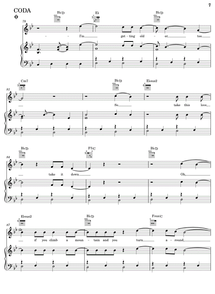 Sheet Music