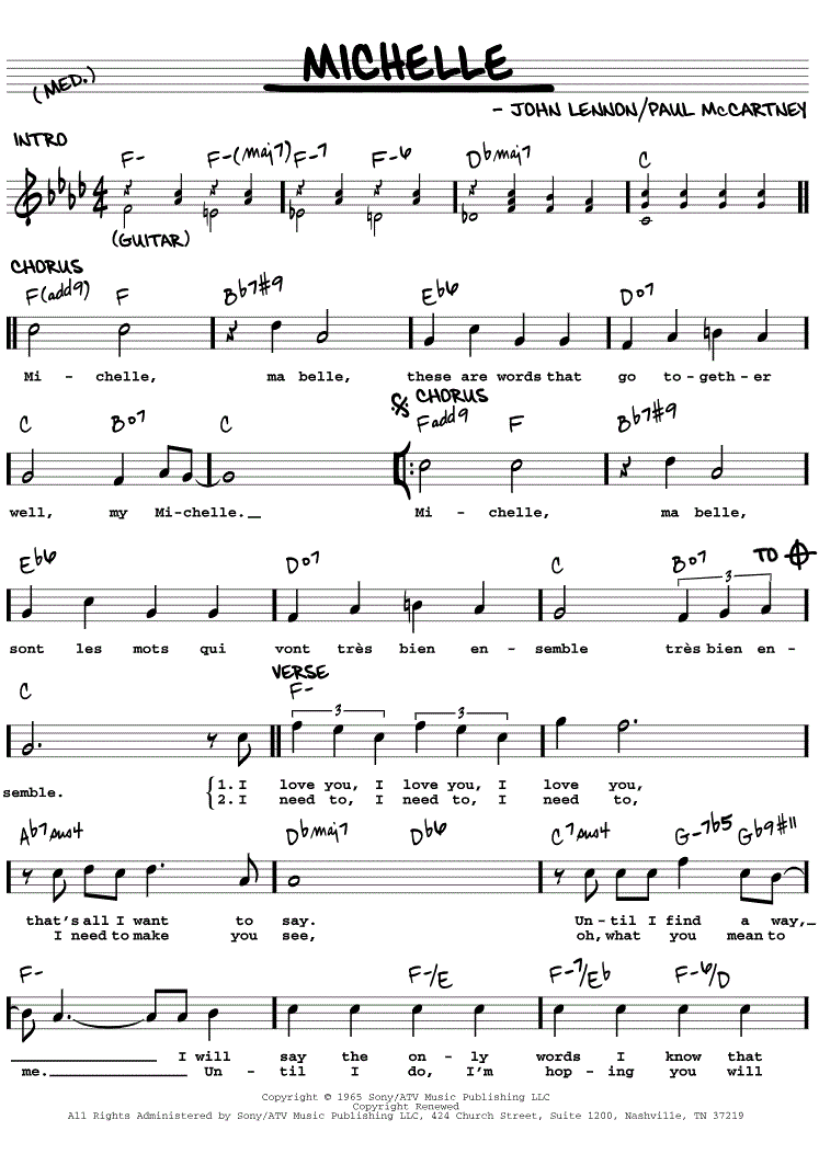 Sheet Music