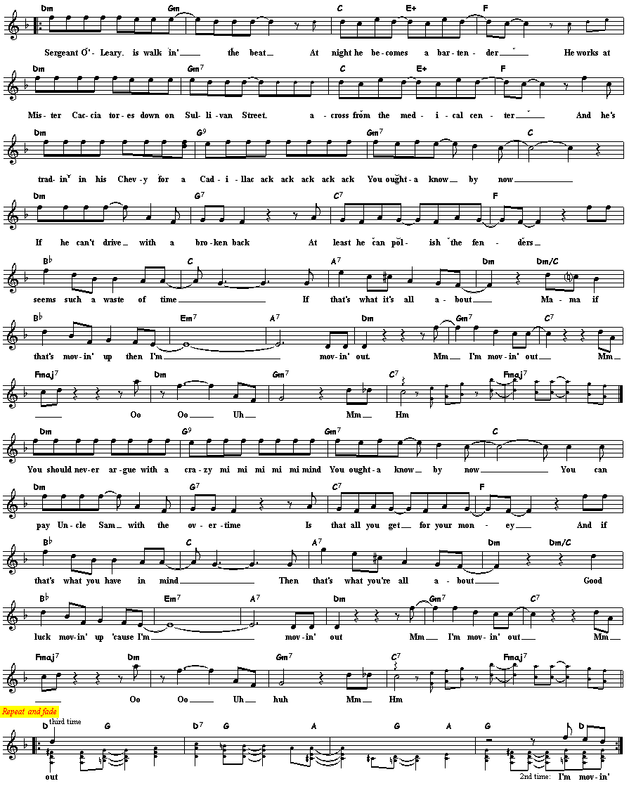 Sheet Music