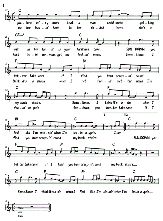 Sheet Music