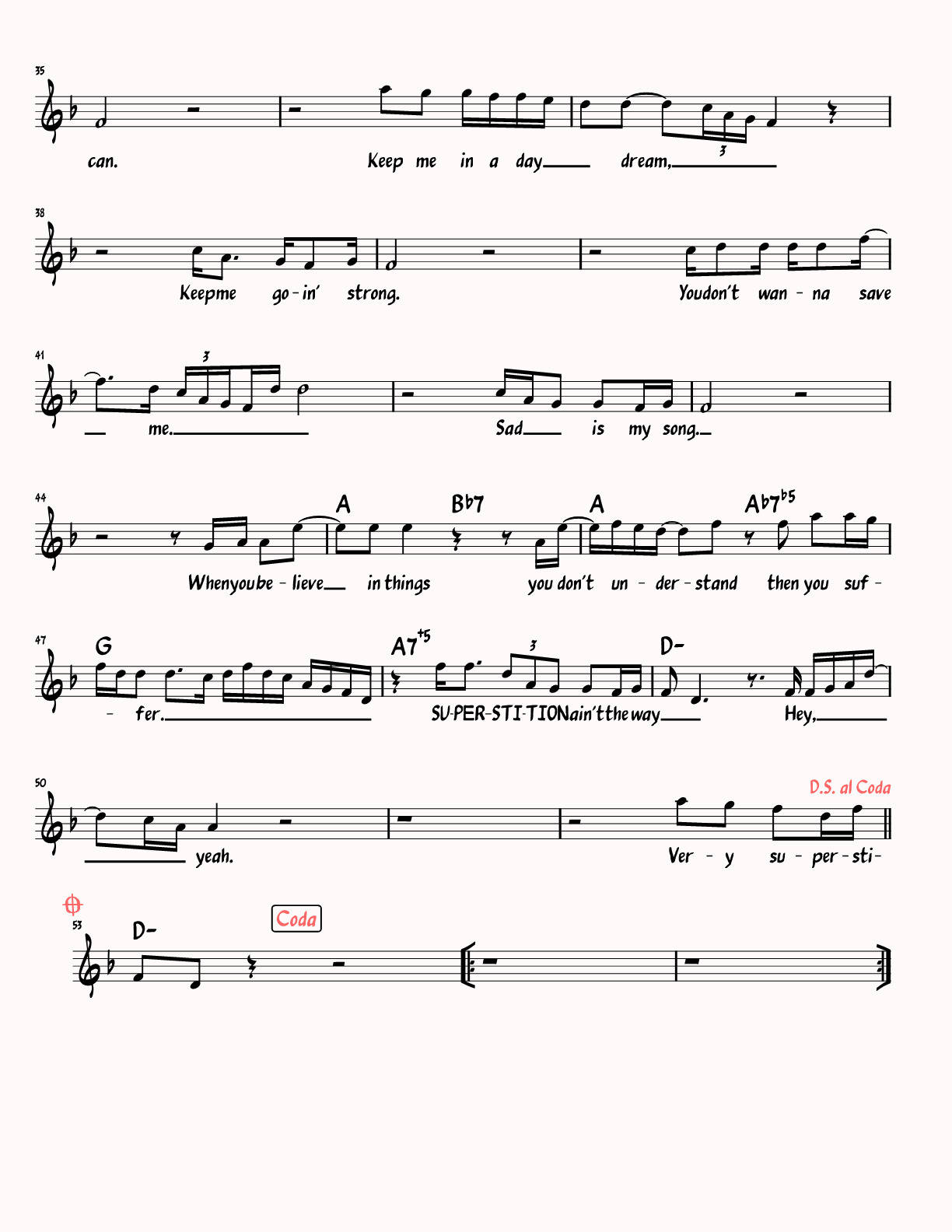 Sheet Music