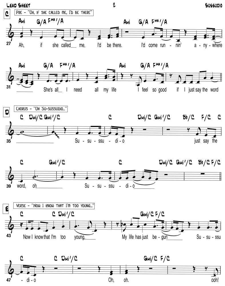 Sheet Music