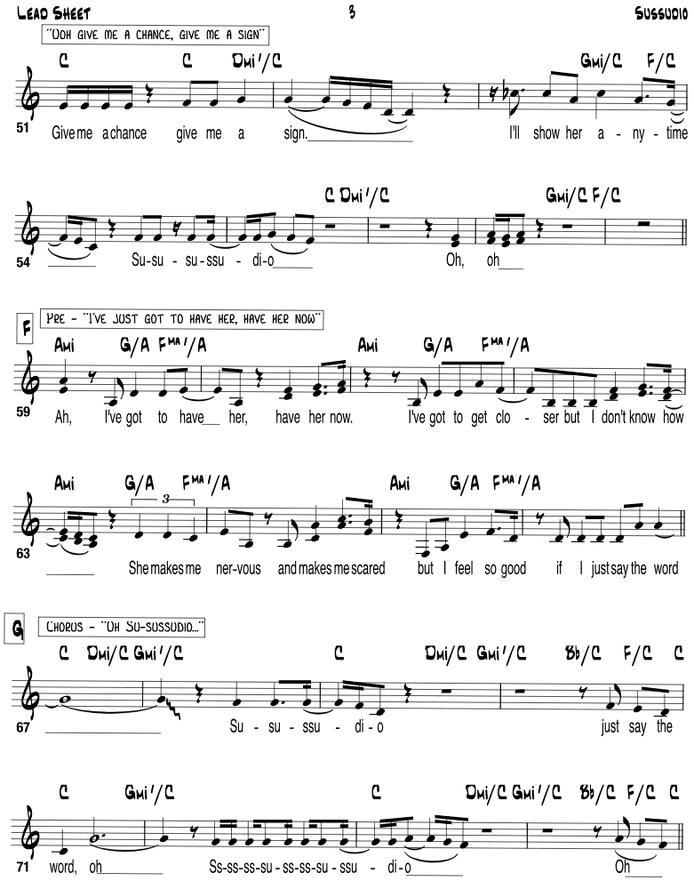 Sheet Music