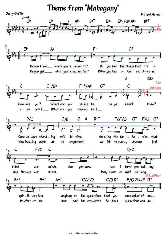 Sheet Music