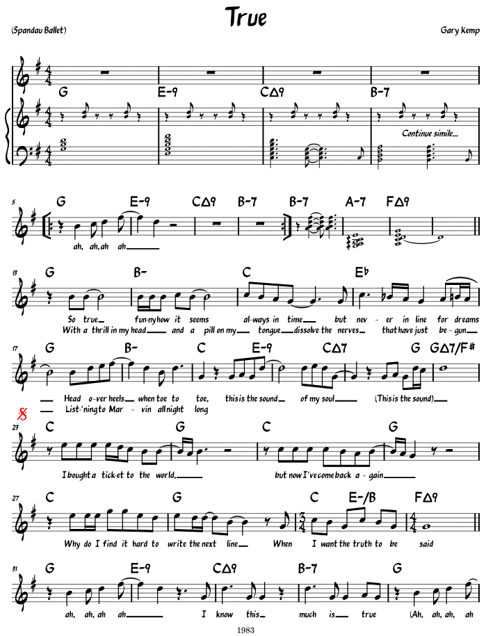 Sheet Music