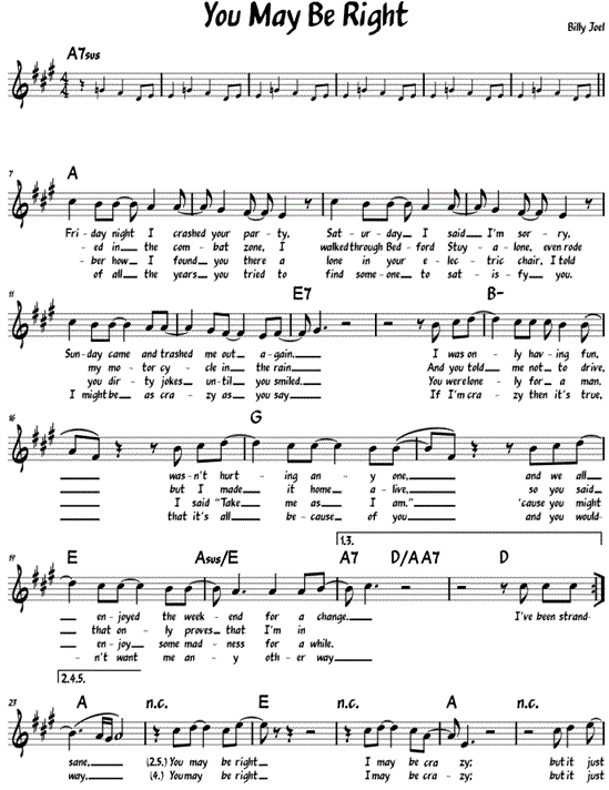 Sheet Music